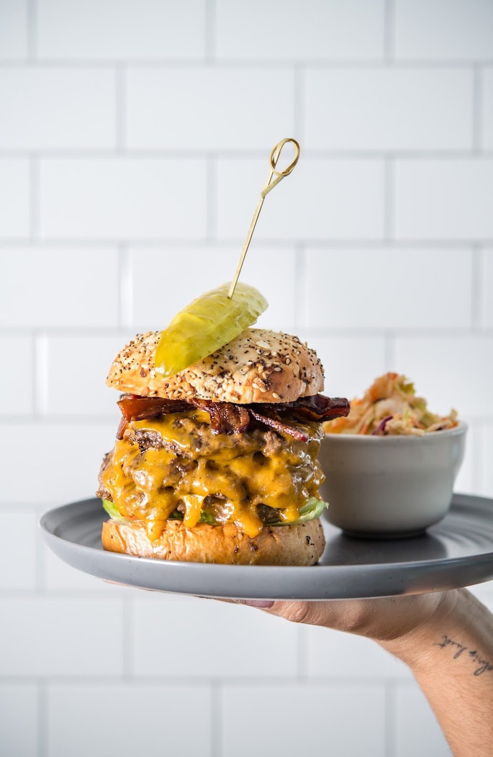 Surf and Turf Burger